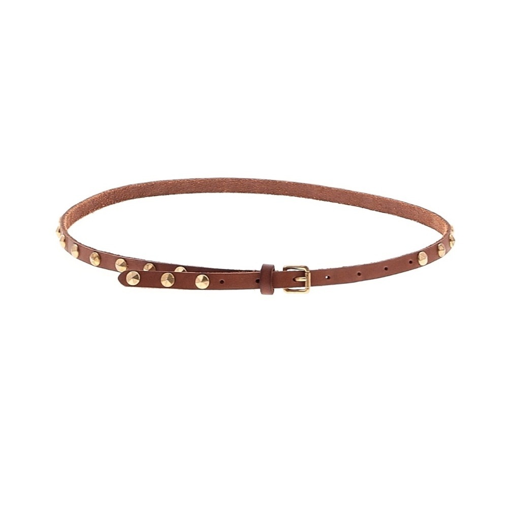 J.Crew leather M belt 26763 Medium brown